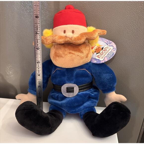 Build a Bear Rudolph the Red Nosed Reindeer Yukon Cornelius Plush 11" 1992 w/Tag - Picture 2 of 6